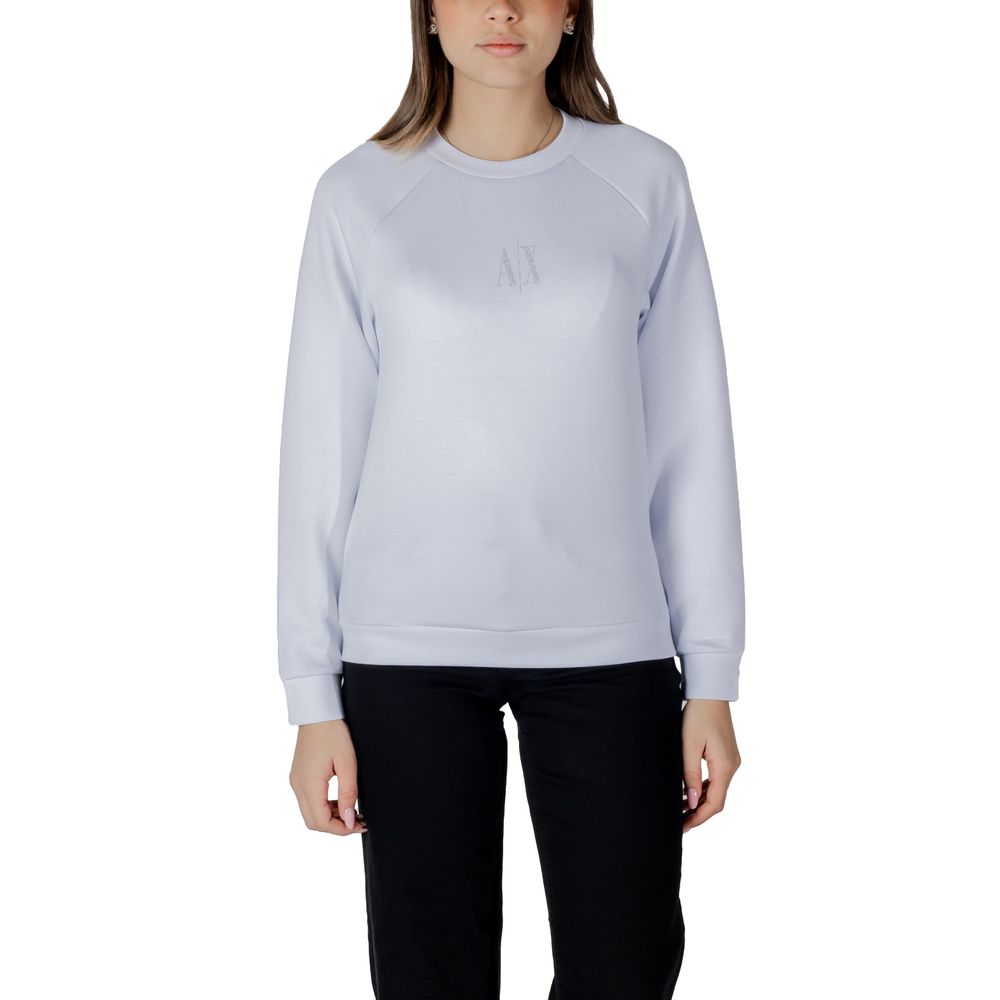 Weißer Sweatshirt aus Viskose Armani Exchange