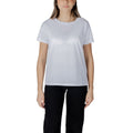 Weißes Baumwoll-T-Shirt Armani Exchange