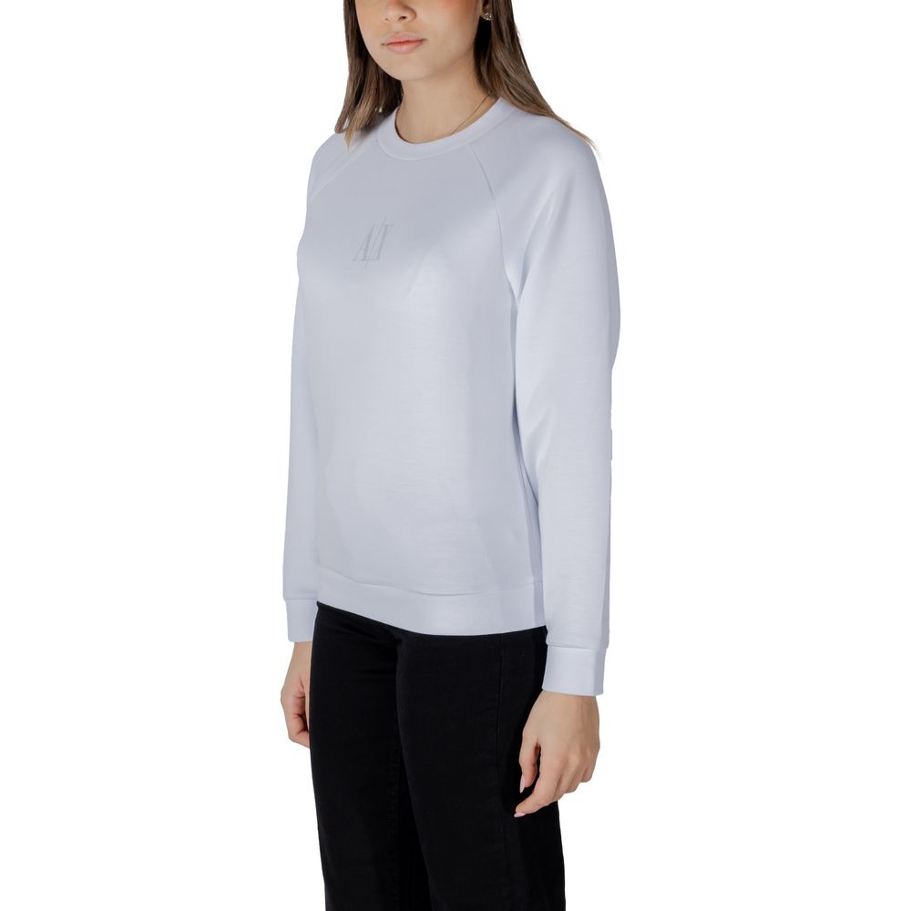 Weißer Sweatshirt aus Viskose Armani Exchange