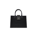 Schwarze Handtasche aus Polyester Armani Exchange