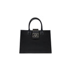 Schwarze Handtasche aus Polyester Armani Exchange