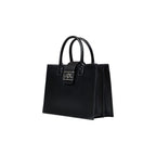 Schwarze Handtasche aus Polyester Armani Exchange