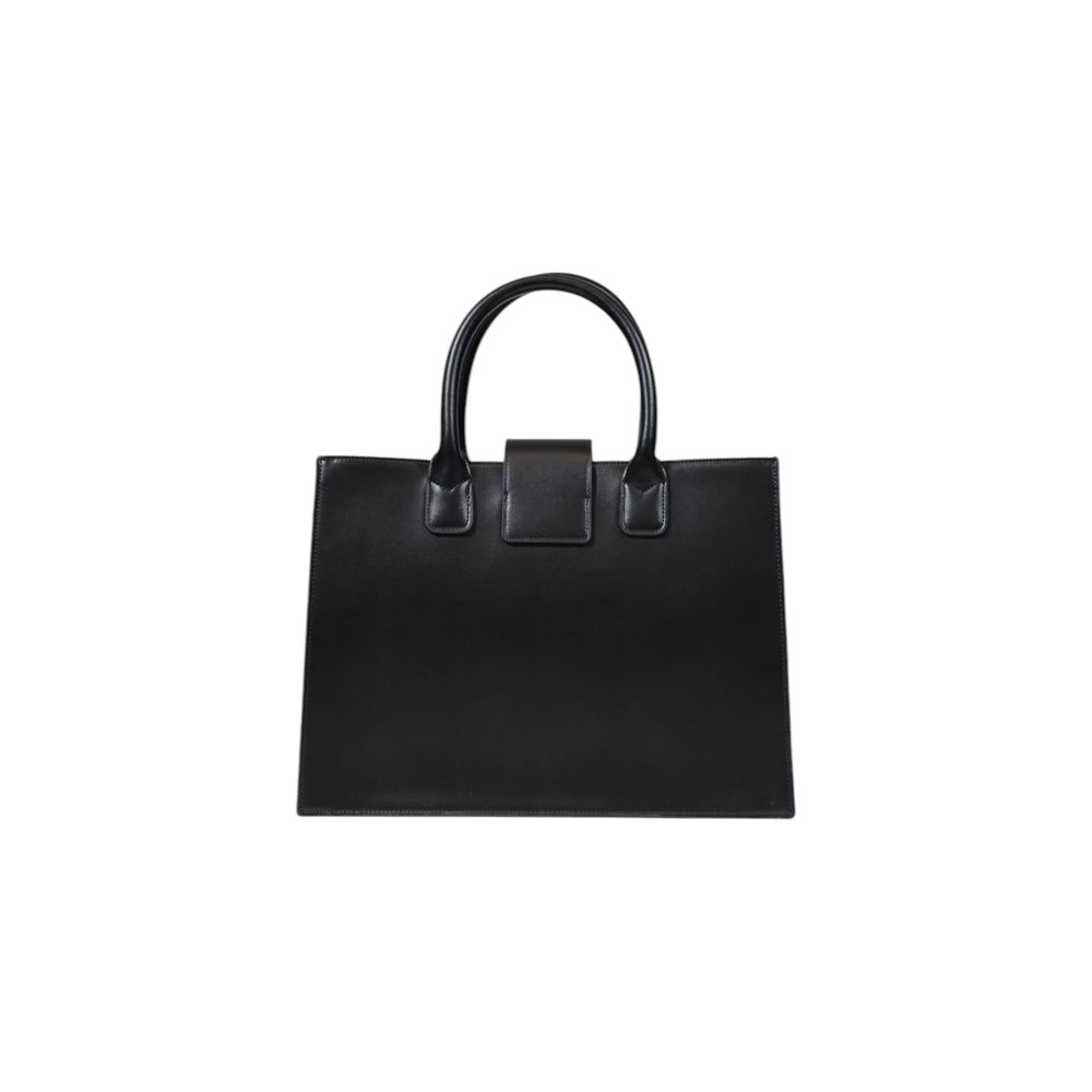 Schwarze Handtasche aus Polyester Armani Exchange