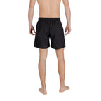 Schwarze Badeshorts aus Polyester Armani Exchange