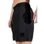 Schwarze Badeshorts aus Polyester Armani Exchange