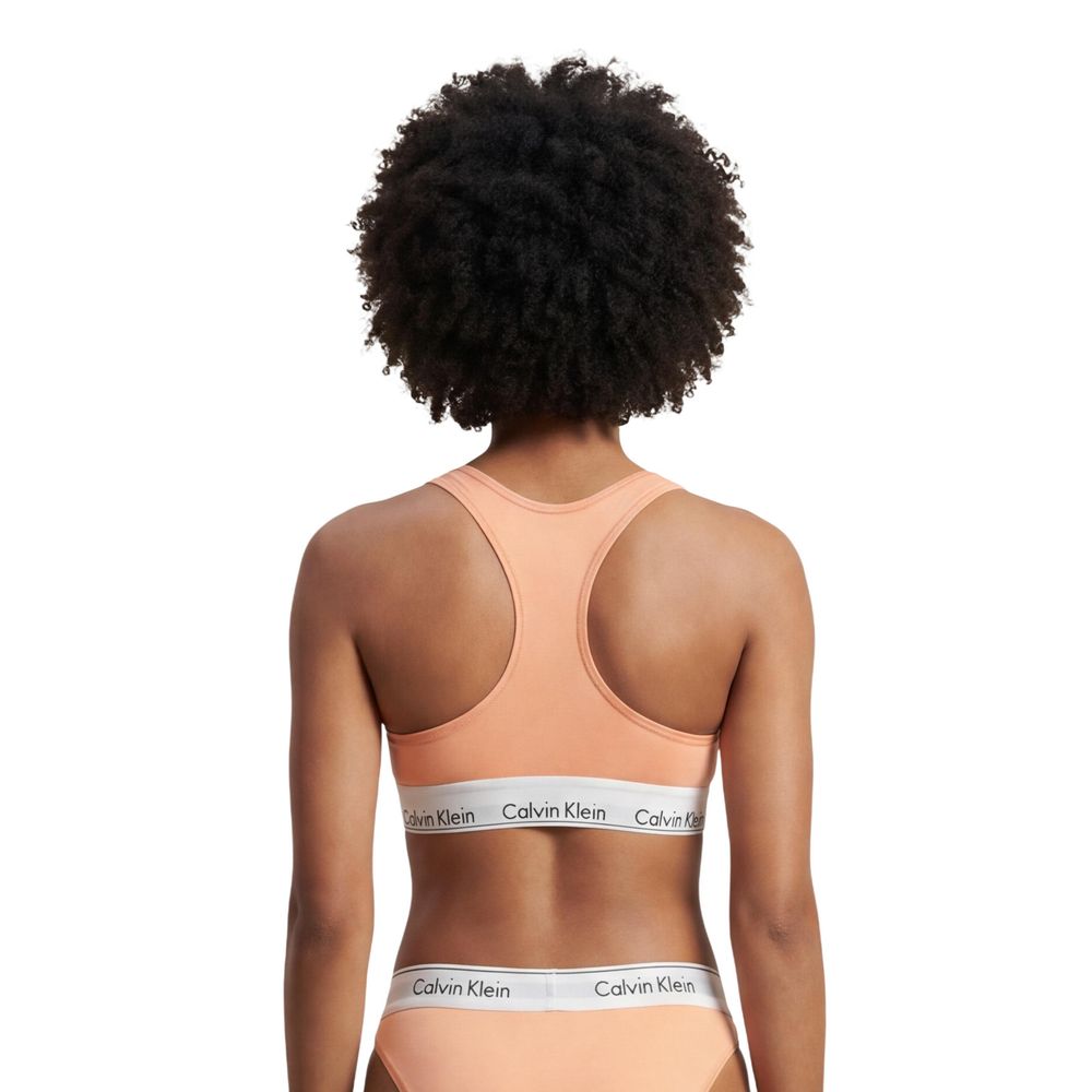 Orange Baumwoll-BH Calvin Klein Underwear