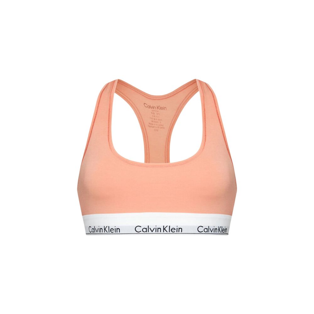Orange Baumwoll-BH Calvin Klein Underwear