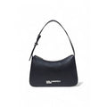 Schwarze Kunstleder-Handtasche Karl Lagerfeld
