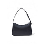 Schwarze Kunstleder-Handtasche Karl Lagerfeld