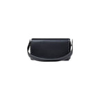 Schwarze Kunstleder-Handtasche Karl Lagerfeld