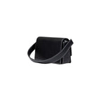 Schwarze Kunstleder-Handtasche Karl Lagerfeld