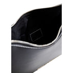 Schwarze Kunstleder-Handtasche Karl Lagerfeld