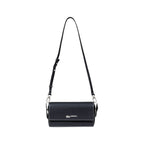 Schwarze Kunstleder-Handtasche Karl Lagerfeld