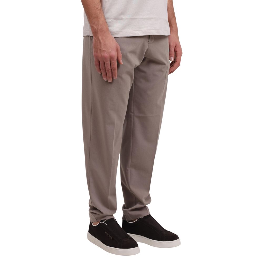 Beige Lyocell Freizeithose Armani Exchange