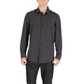 Schwarzes Hemd aus Elasthan Armani Exchange