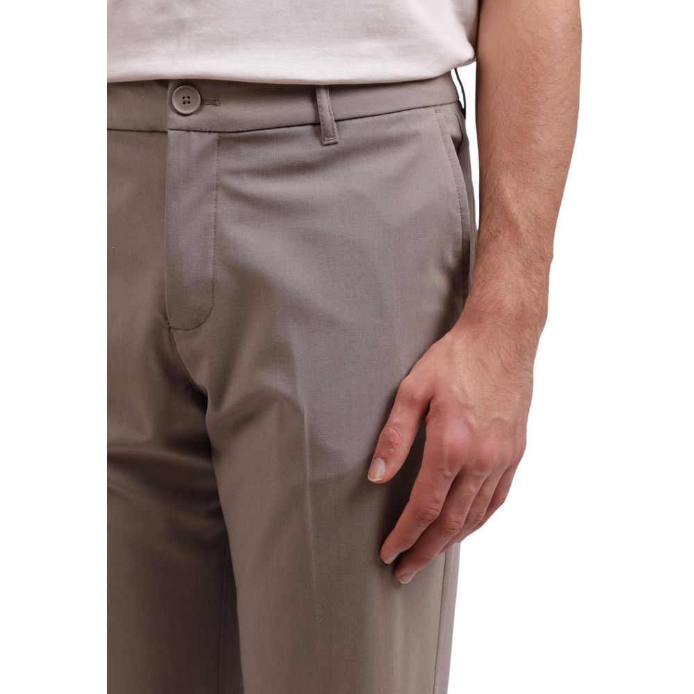 Beige Lyocell Freizeithose Armani Exchange
