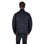 Blauer Mantel aus Polyamid Armani Exchange