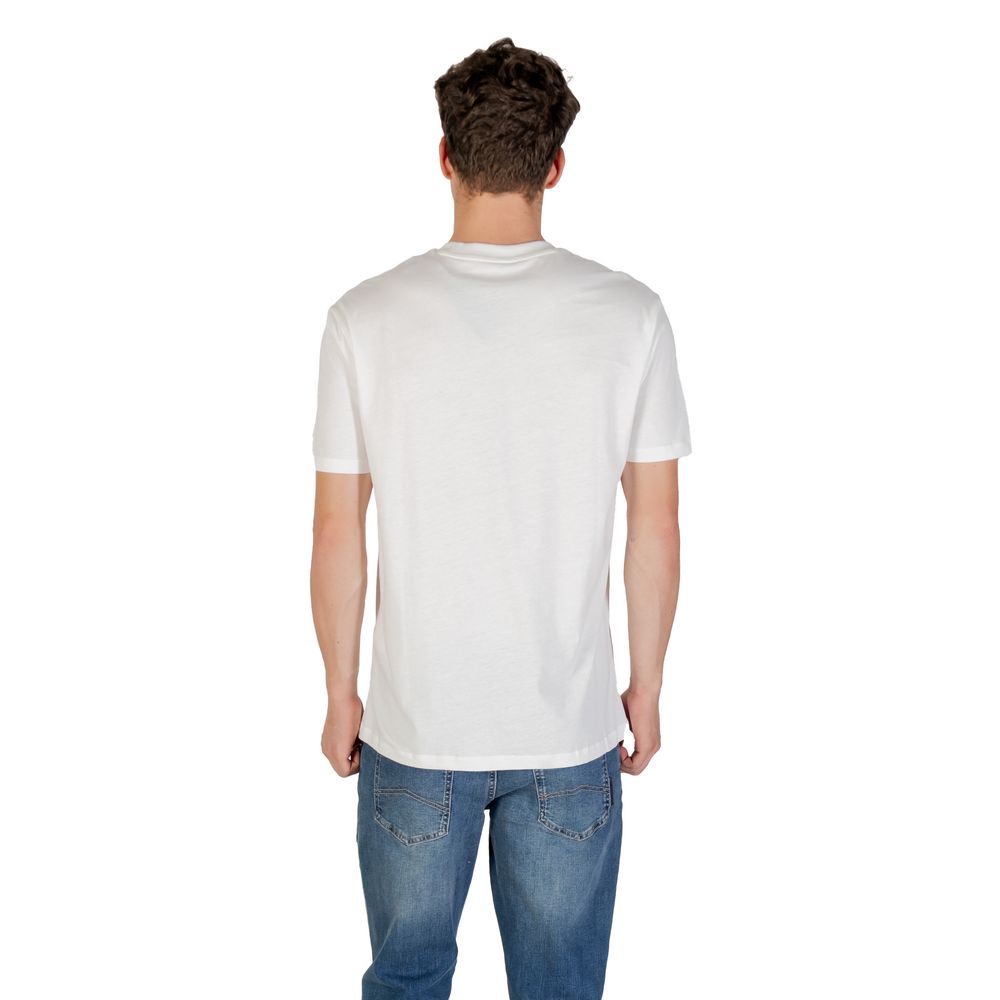Armani Exchange Cremefarbenes T-Shirt