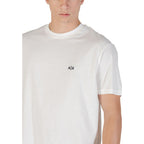 Armani Exchange Cremefarbenes T-Shirt
