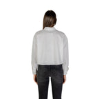 Weiße Baumwollbluse Armani Exchange
