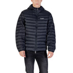 Blaue Shell-Jacke aus Polyamid Armani Exchange