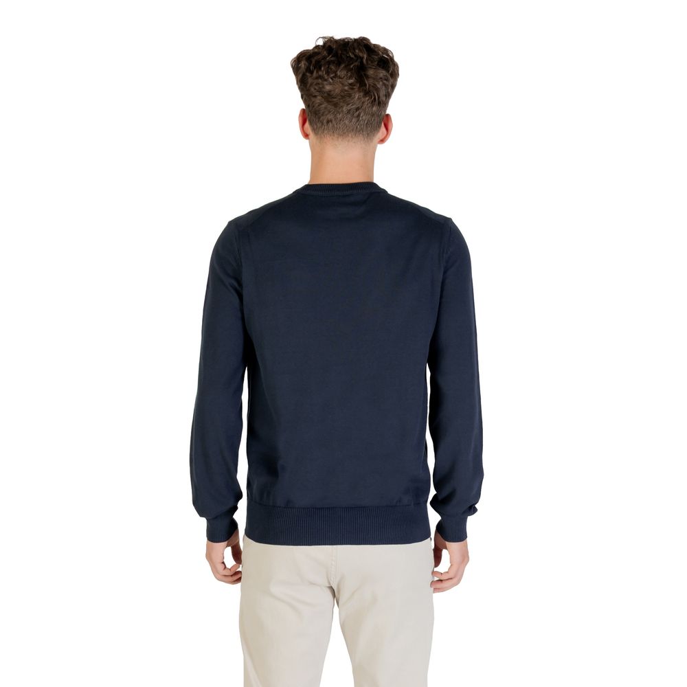 Blauer Baumwoll-Sweatshirt Hugo Boss