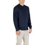 Blauer Baumwoll-Sweatshirt Hugo Boss