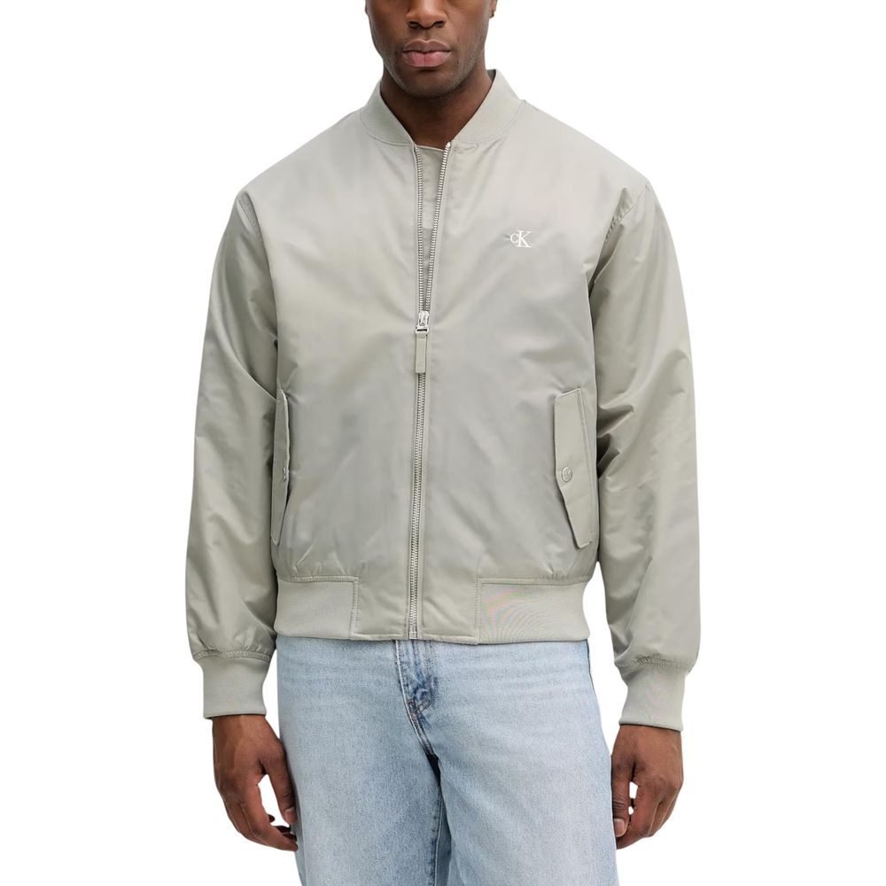 Zweifarbige Polyamid-Bomberjacke Calvin Klein Jeans