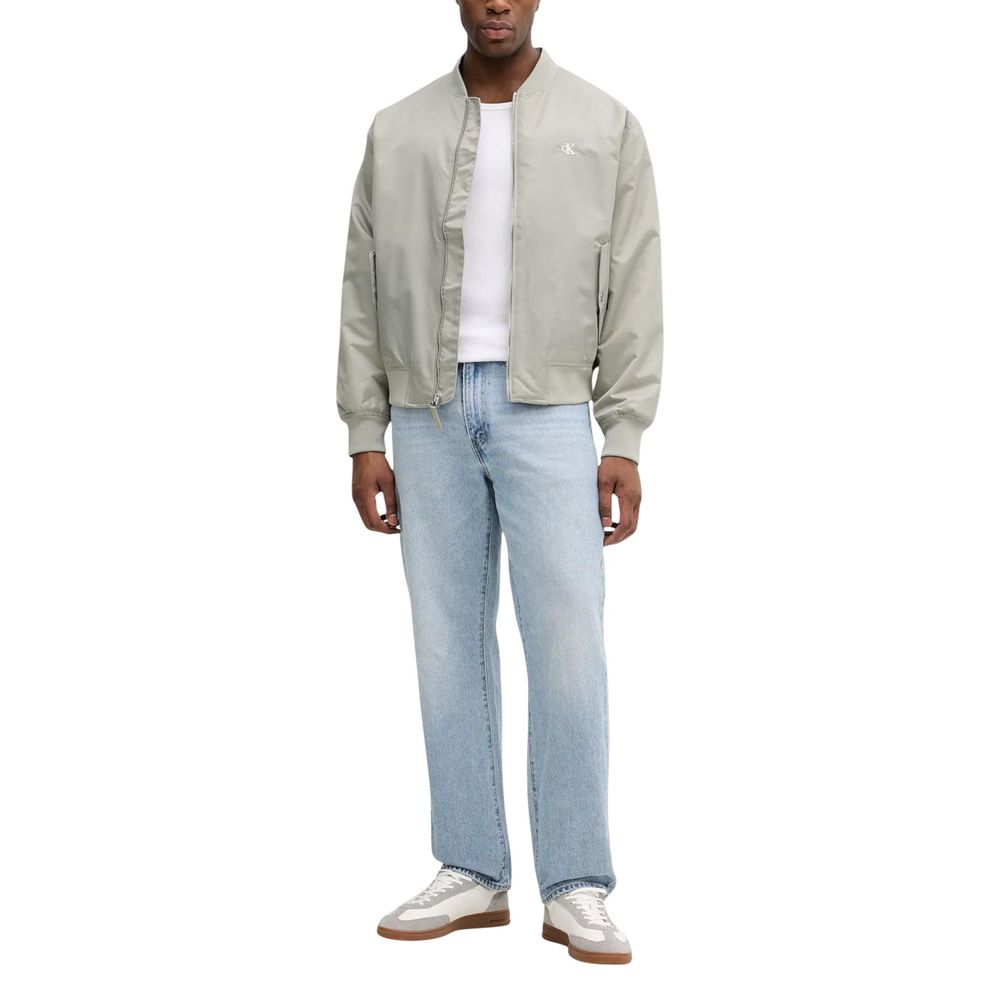 Zweifarbige Polyamid-Bomberjacke Calvin Klein Jeans