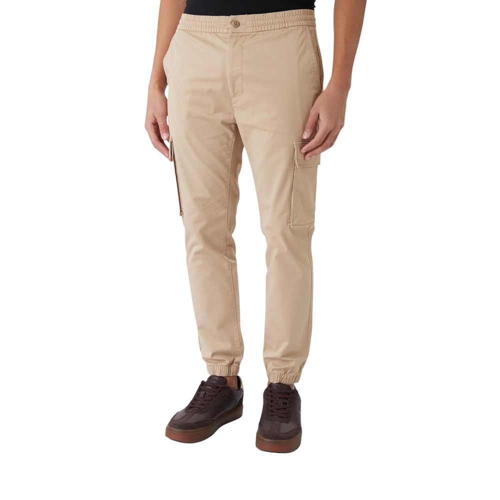 Beige Baumwoll-Cargo-Hose Calvin Klein Jeans