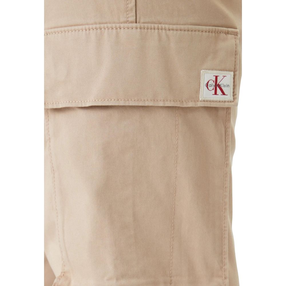 Beige Baumwoll-Cargo-Hose Calvin Klein Jeans