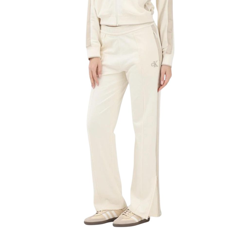 Beigefarbene Baumwoll-Jogginghose (Trainingshose) Calvin Klein Jeans
