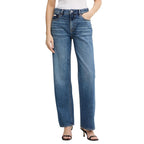 Blaue Baumwoll-Mom-Jeans Calvin Klein Jeans