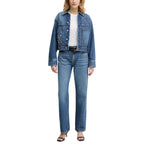Blaue Baumwoll-Mom-Jeans Calvin Klein Jeans