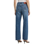 Blaue Baumwoll-Mom-Jeans Calvin Klein Jeans