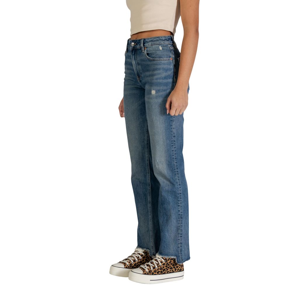 Blaue Baumwoll-Mom-Jeans Calvin Klein Jeans