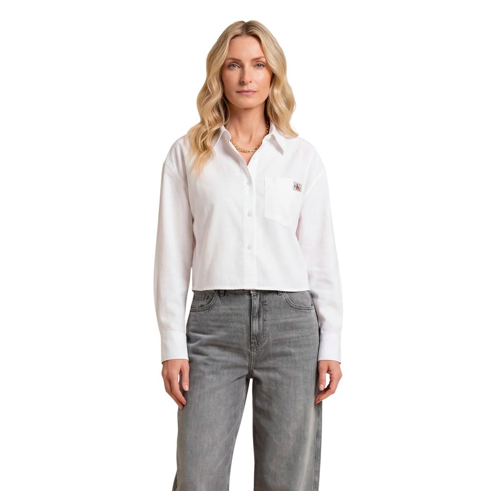 Weiße Bluse