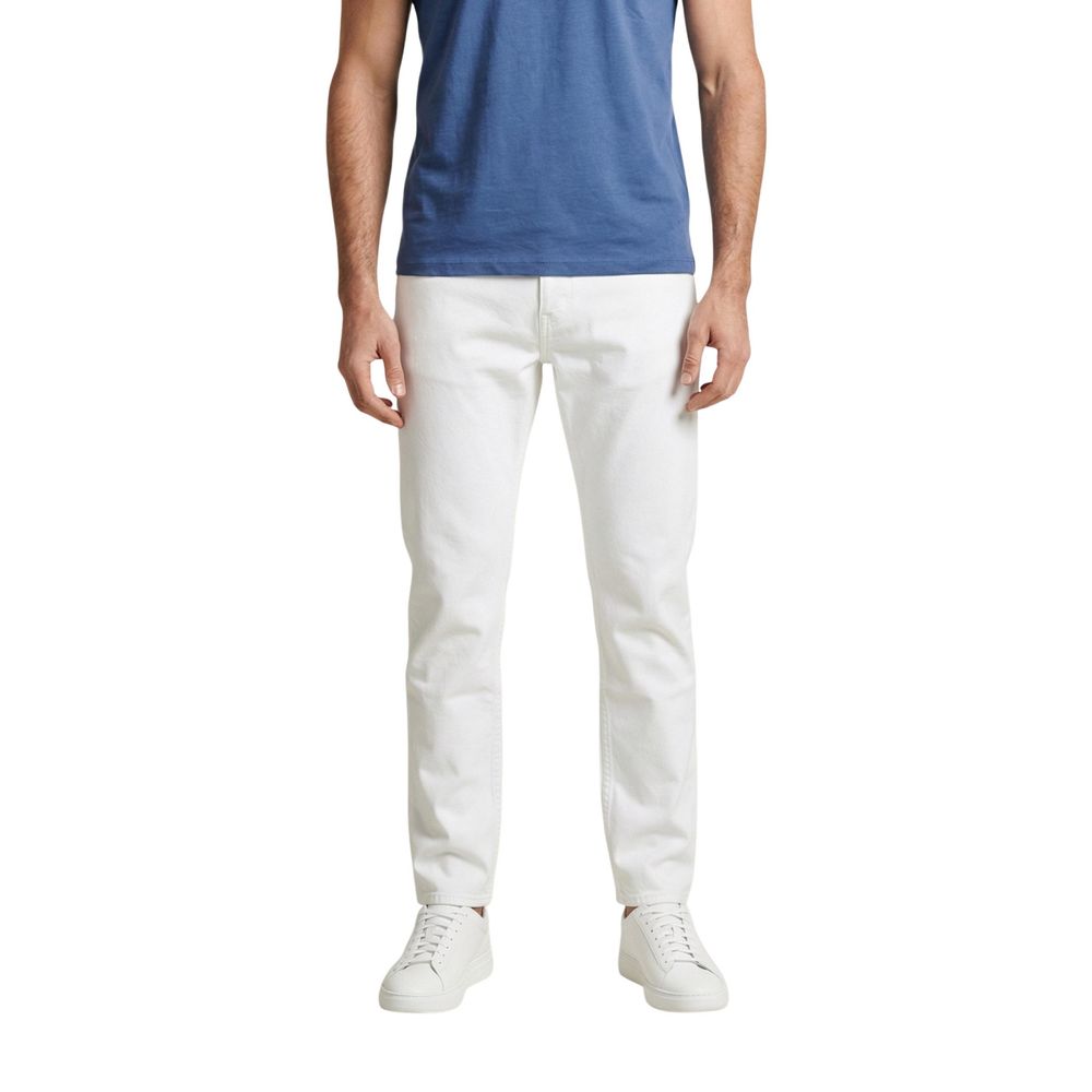 Weiße Skinny Jeans aus Baumwolle Calvin Klein Jeans
