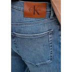 Blaue Baumwolljeans im Relaxed Fit Calvin Klein Jeans