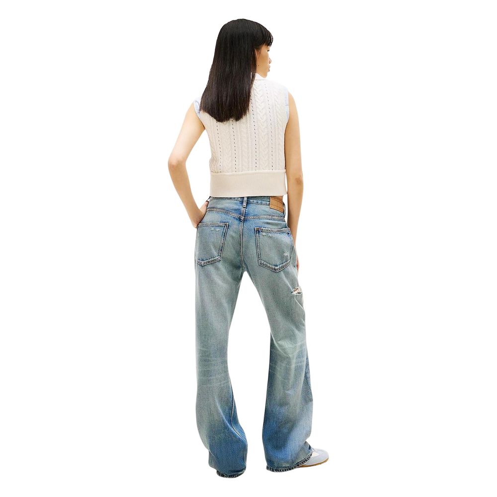 Blaue Boyfriend Jeans aus recycelter Baumwolle Tommy Hilfiger Jeans