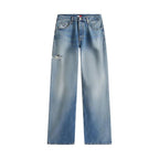 Blaue Boyfriend Jeans aus recycelter Baumwolle Tommy Hilfiger Jeans