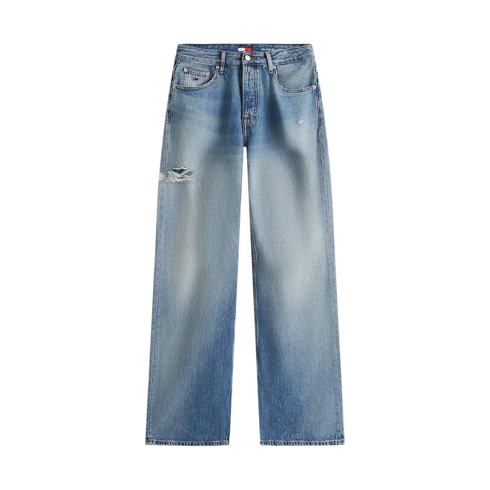 Blaue Boyfriend Jeans aus recycelter Baumwolle Tommy Hilfiger Jeans