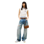Blaue Boyfriend Jeans aus recycelter Baumwolle Tommy Hilfiger Jeans