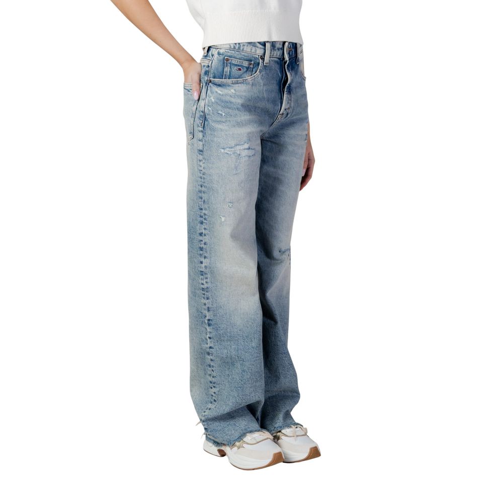 Hellblaue Bootcut Jeans aus recycelter Baumwolle Tommy Hilfiger Jeans
