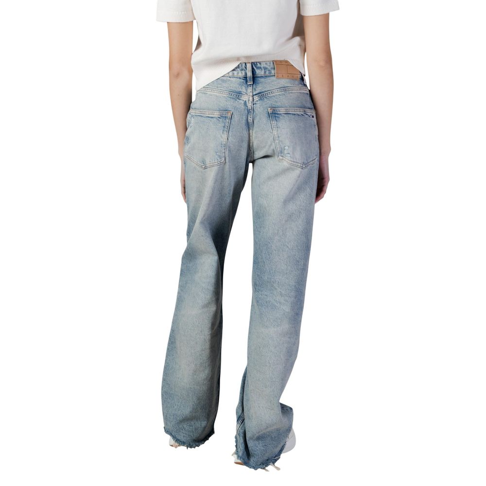 Hellblaue Bootcut Jeans aus recycelter Baumwolle Tommy Hilfiger Jeans
