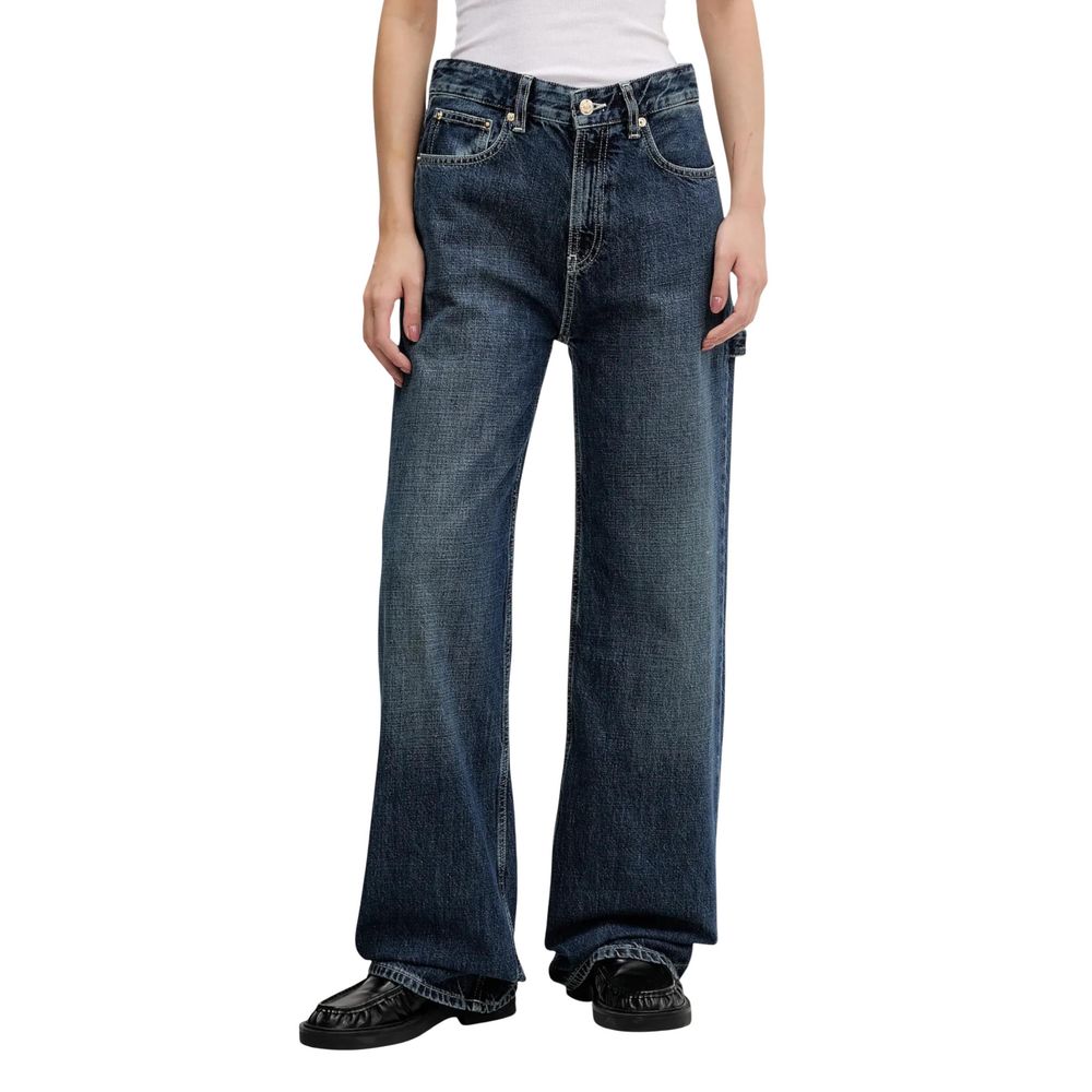 Blaue Baumwoll-Mom-Jeans Tommy Hilfiger Jeans