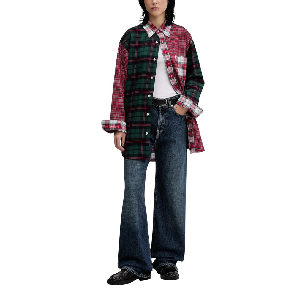 Blaue Baumwoll-Mom-Jeans Tommy Hilfiger Jeans