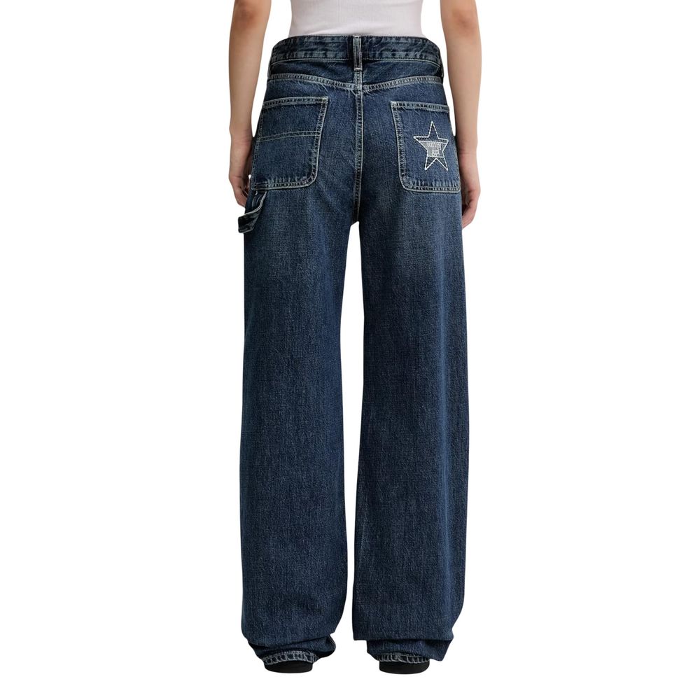 Blaue Baumwoll-Mom-Jeans Tommy Hilfiger Jeans