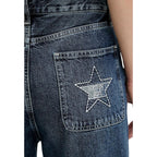 Blaue Baumwoll-Mom-Jeans Tommy Hilfiger Jeans
