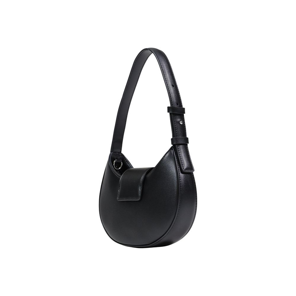 Schwarze Handtasche aus Polyester Armani Exchange